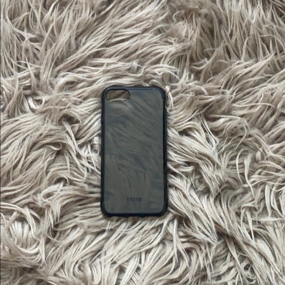 iHome iPhone 7/6 black phone case. - Picture 1 of 6